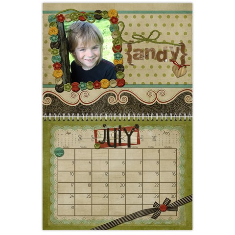Calendar 2011 By Marina Tang Jul 2011