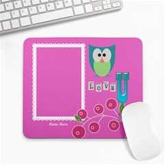 Owl You Need is Love Mouse Pad - Large Mousepad