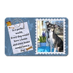 Dog Rectangle Magnet - Magnet (Rectangular)