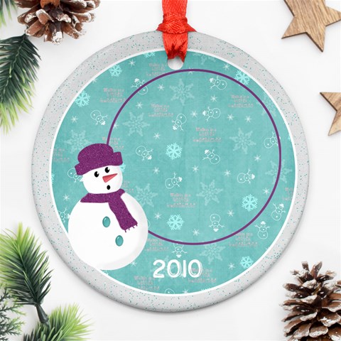 Gumdrops Snowman By Bitsoscrap Front