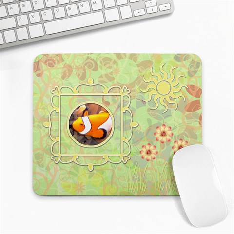 Melon Surprise Mouse Mat By Joan T 9.25 x7.75  Mousepad - 1