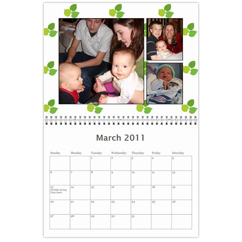Momcalendar By Donna Mar 2011