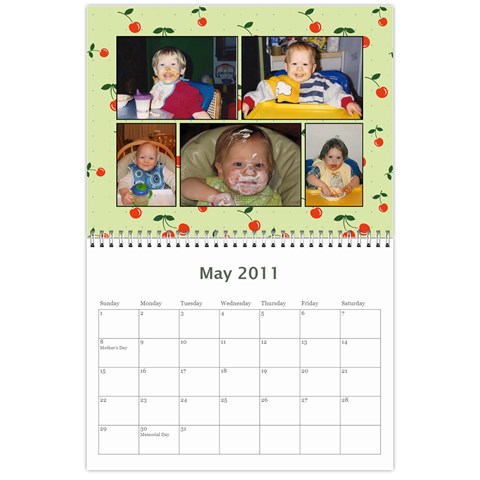 Momcalendar By Donna May 2011