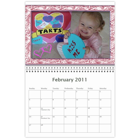 Calander By Janelle Feb 2011