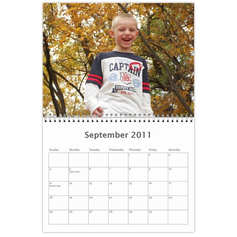 Calander By Janelle Sep 2011