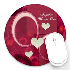 Together we are One pg22 round mousepad Together we are One pg22 round mousepad