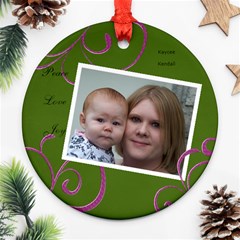 Kaycee & Kendall - Ornament (Round)