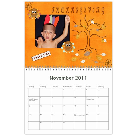 Calander By Janelle Nov 2011