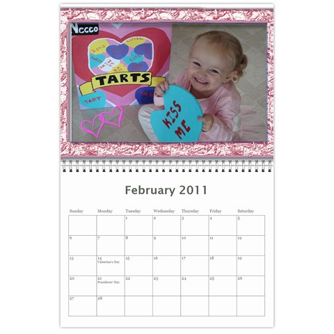 Calander By Janelle Feb 2011