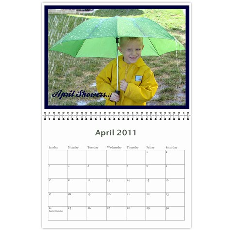 Calander By Janelle Apr 2011