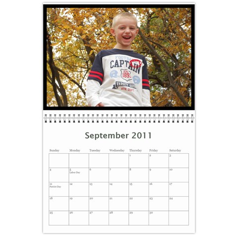 Calander By Janelle Sep 2011