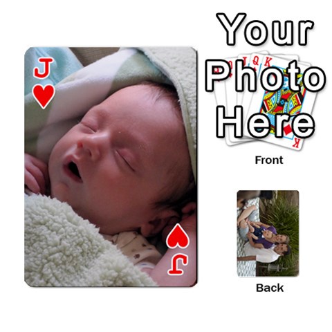 Jack Jons Cards By Laura Front - HeartJ
