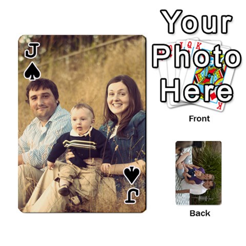 Jack Jons Cards By Laura Front - SpadeJ