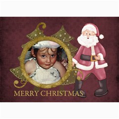 Christmas 7x5 lil1 - 5  x 7  Photo Cards