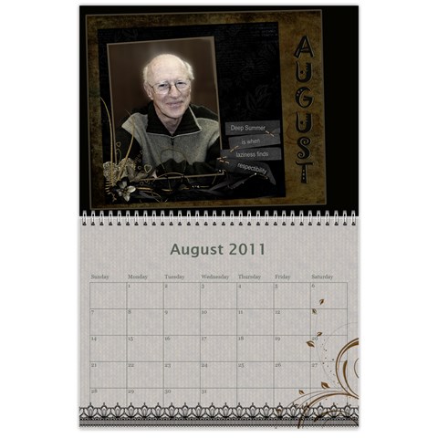 Kathy s Calendar By Linda Ward Aug 2011