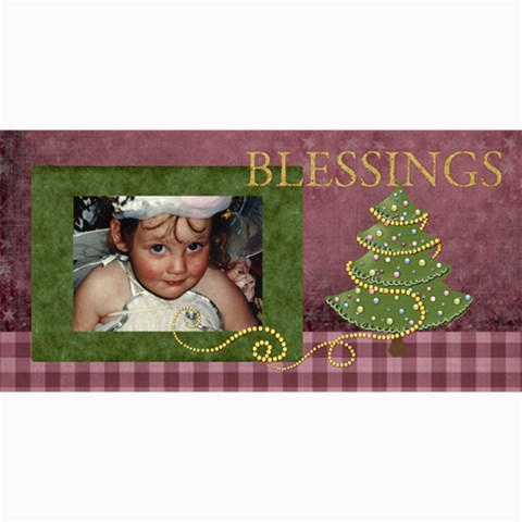 Christmas2 8x4 8 x4  Photo Card - 2