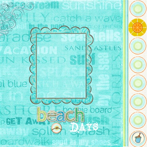 Scrapdzines  20 Summer Days Srapbook Pages! By Denise Zavagno 12 x12  Scrapbook Page - 11
