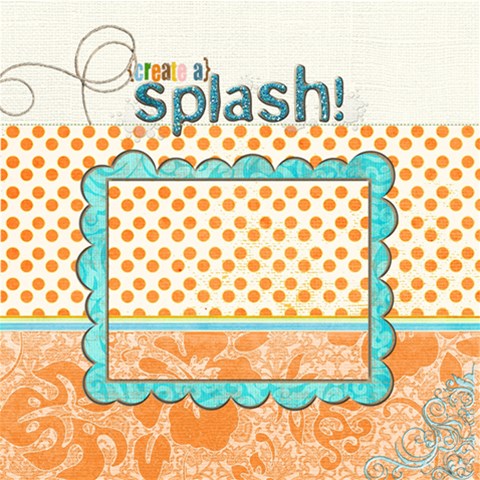 Scrapdzines  20 Summer Days Srapbook Pages! By Denise Zavagno 12 x12  Scrapbook Page - 15