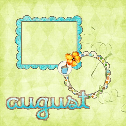Scrapdzines  20 Summer Days Srapbook Pages! By Denise Zavagno 12 x12  Scrapbook Page - 16