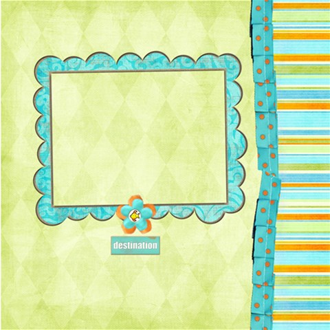 Scrapdzines  20 Summer Days Srapbook Pages! By Denise Zavagno 12 x12  Scrapbook Page - 17