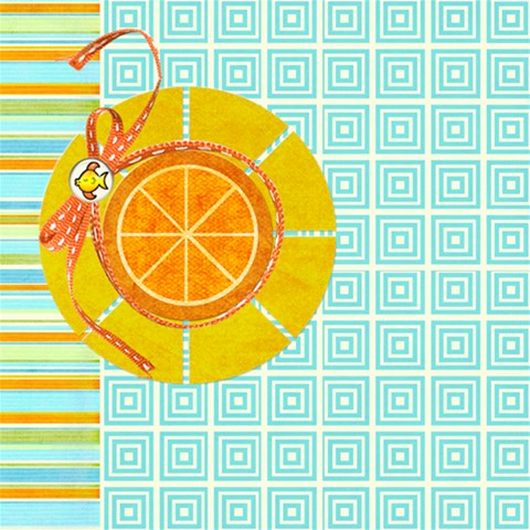 Scrapdzines  20 Summer Days Srapbook Pages! By Denise Zavagno 12 x12  Scrapbook Page - 4