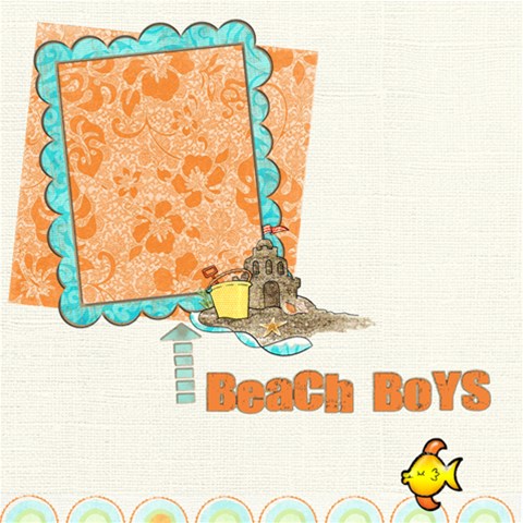 Scrapdzines  20 Summer Days Srapbook Pages! By Denise Zavagno 12 x12  Scrapbook Page - 6