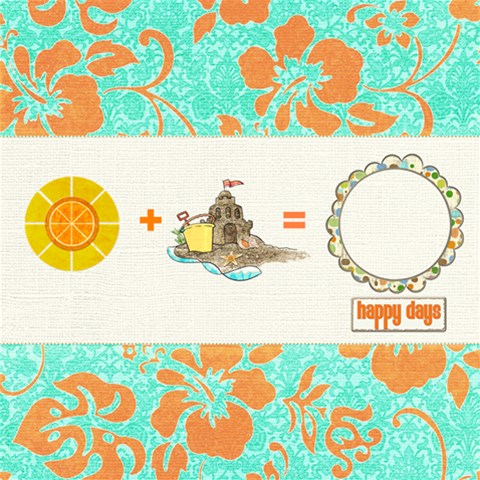 Scrapdzines  20 Summer Days Srapbook Pages! By Denise Zavagno 12 x12  Scrapbook Page - 8