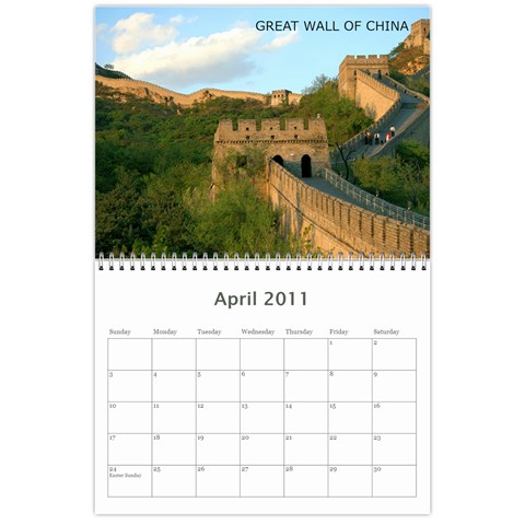 2011 Calendar By Jan Cockreham Apr 2011