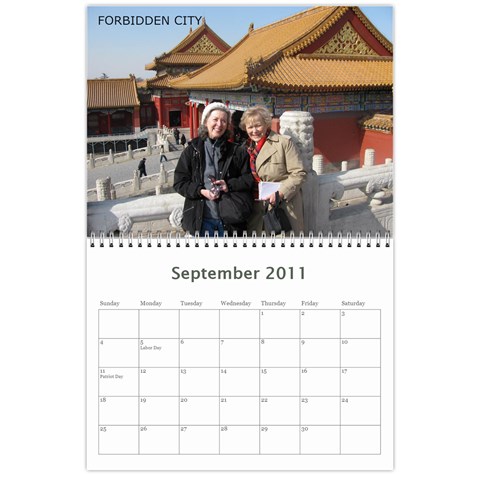 2011 Calendar By Jan Cockreham Sep 2011