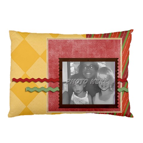 Sample Pillow  By Brooke 26.62 x18.9  Pillow Case