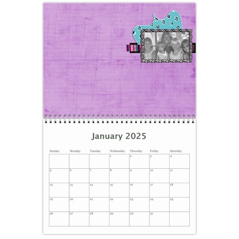 Calendar 2025 By Brooke Jan 2025