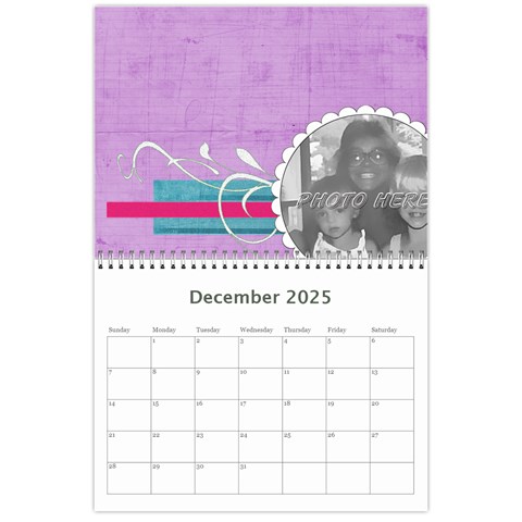 Calendar 2025 By Brooke Dec 2025
