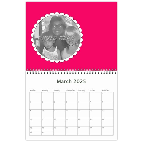 Calendar 2025 By Brooke Mar 2025