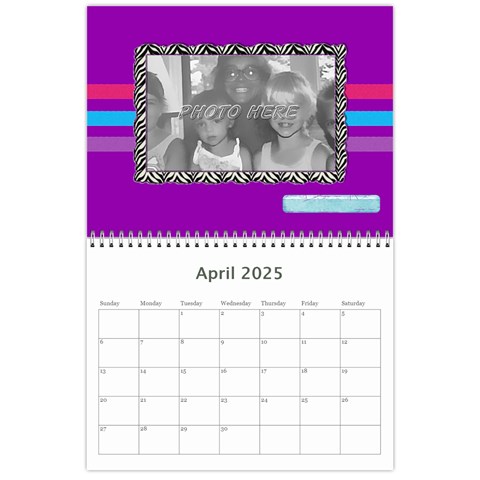 Calendar 2025 By Brooke Apr 2025