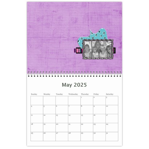 Calendar 2025 By Brooke May 2025