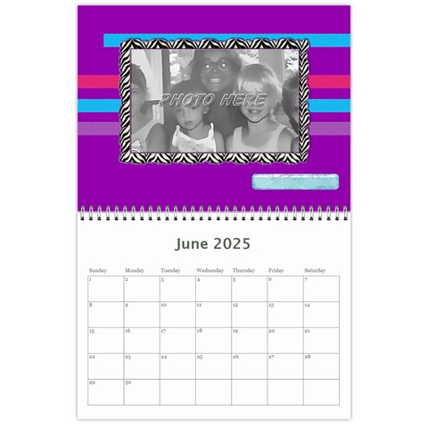 Calendar 2025 By Brooke Jun 2025
