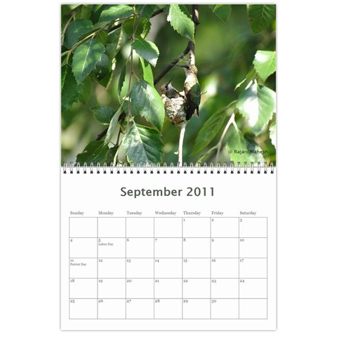 2011 Calender By Rajani Sep 2011