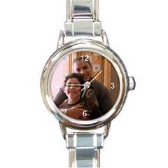 Round Italian Charm Watch