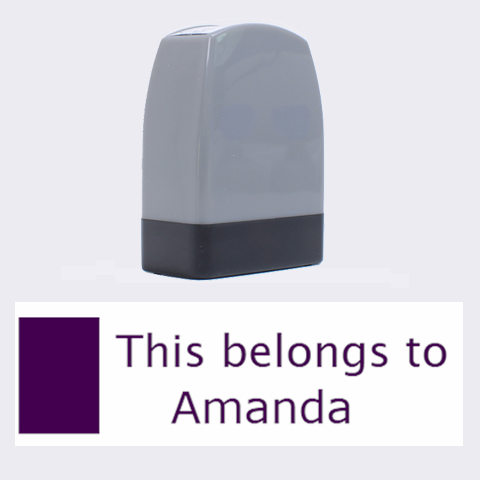 This Belongs To By Amanda Bunn 1.4 x0.5  Stamp