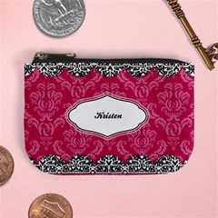 Pink, Black, & White Mini Coin Purse