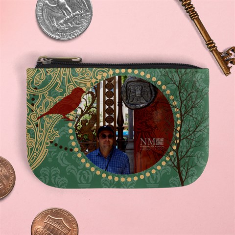 Art Deco Mini Coin Purse By Haley Bach Front