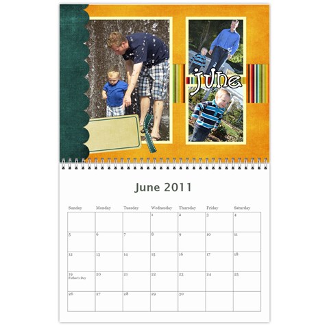 Calendar 2011 By Amanda Jun 2011