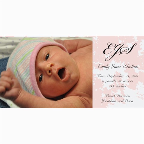 E2 By Sara Shelton 8 x4  Photo Card - 3