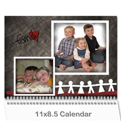 12mth calendar - Wall Calendar 11  x 8.5  (12-Months)