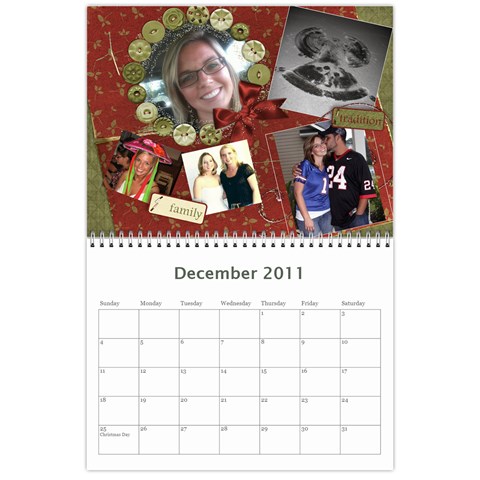 12mth Calendar By Terri Spears Dec 2011