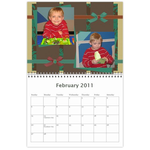 12mth Calendar By Terri Spears Feb 2011