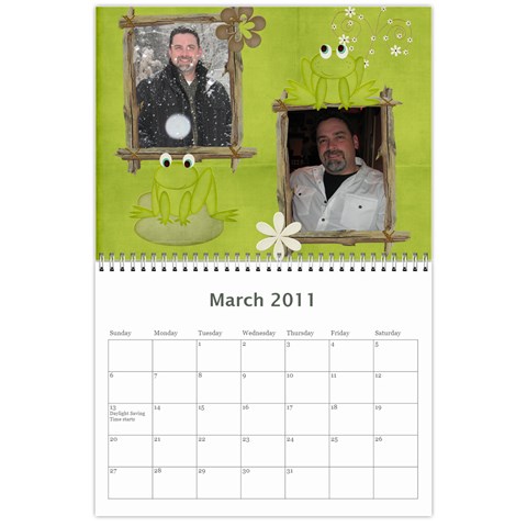 12mth Calendar By Terri Spears Mar 2011