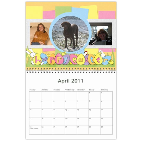 12mth Calendar By Terri Spears Apr 2011