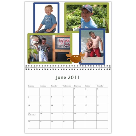 12mth Calendar By Terri Spears Jun 2011