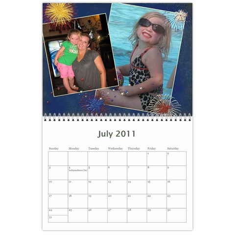 12mth Calendar By Terri Spears Jul 2011